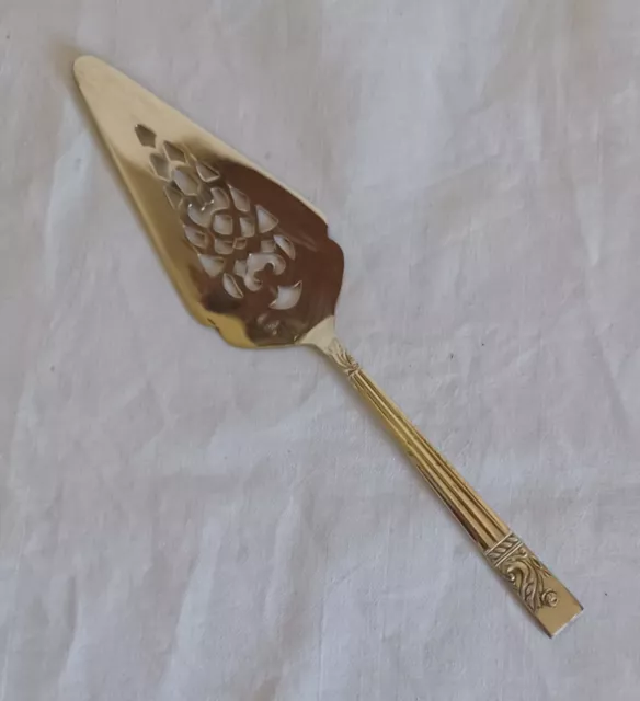 Vintage Ancora Silver Plated Cake Slice Pie Server