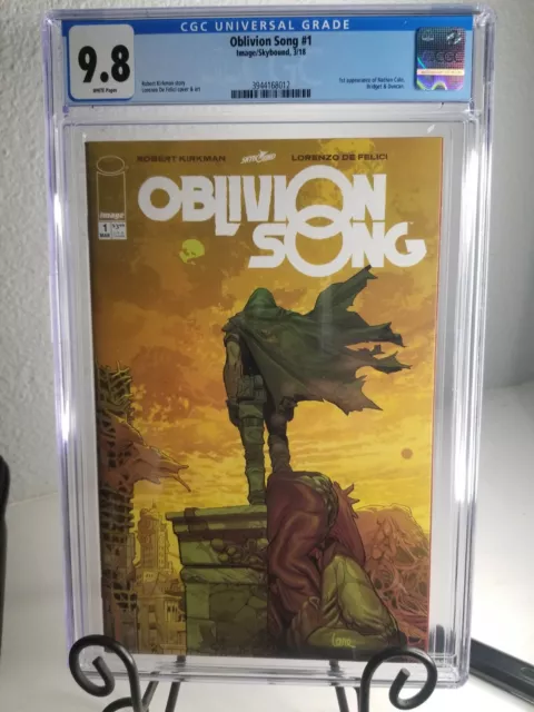 Oblivion Song #1 CGC 9.8 Image Comics Movie coming starring Jake Gyllenhaal