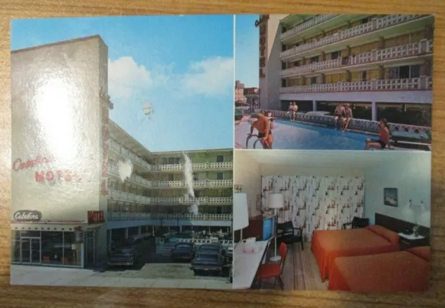 CATALINA Motel, Atlantic Ville Nj - Carte Postale