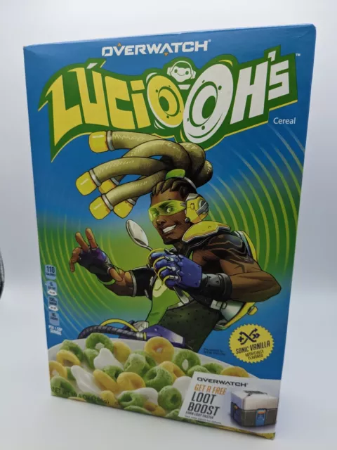 Kellogg's Overwatch Lucio-Oh's Promotional Cereal - EXPIRED 2019