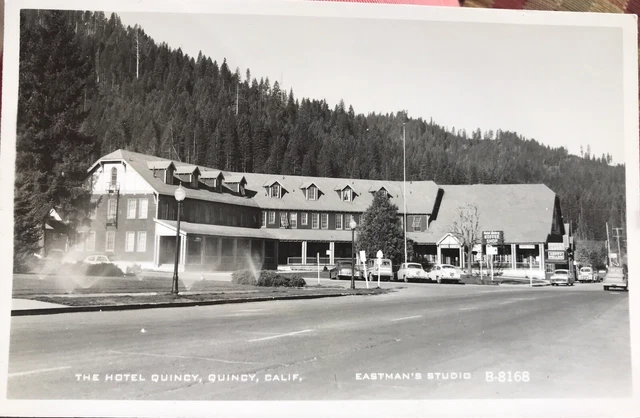 Real Photo Post Card Quincy California Plumas County RPPC