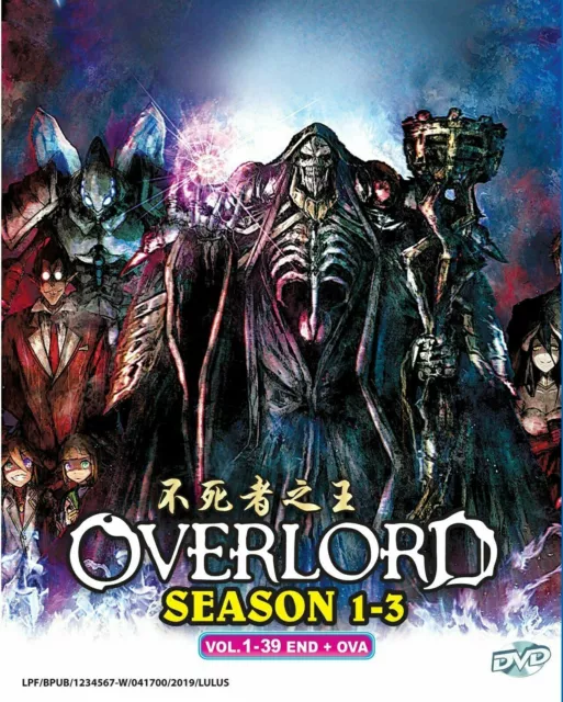 ANIME OVERLORD SEA 1-3 Vol.1-39 End + OVA DVD ENGLISH SUBS REG ALL +FREE  ANIME