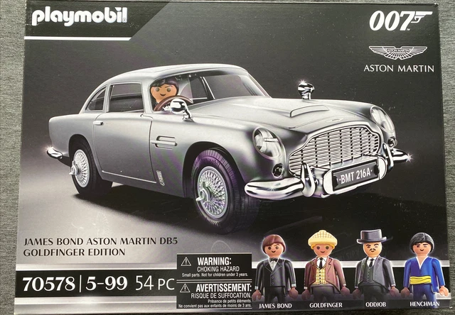 PLAYMOBIL James Bond Aston Martin DB5 - Goldfinger Edition (70578) NEU