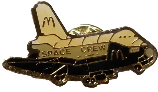 McDonalds Restaurant Space Crew Shuttle Lapel Pin