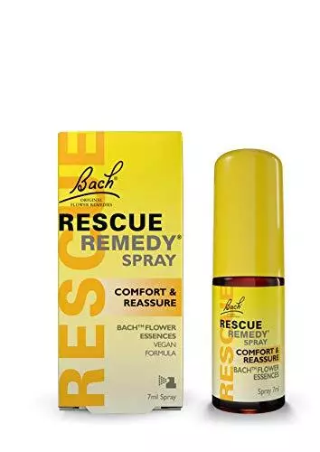 Rescue Remedy 7ml Spray, Comfort and Reassure, Natural Emotional Wellness and