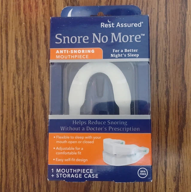 Boquilla antirronquidos Rest Assured Snore No More