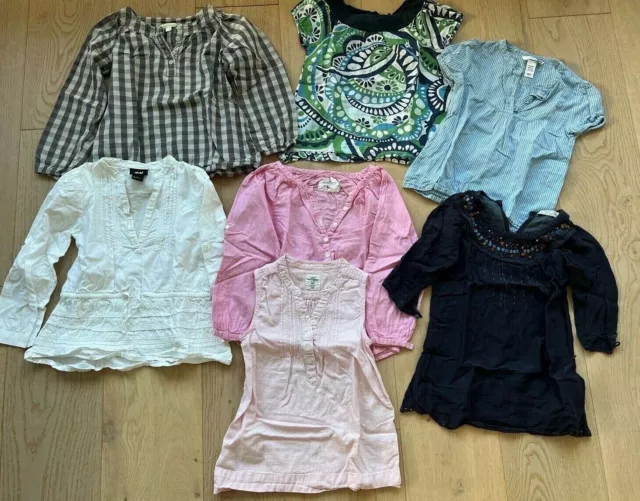 7 Mädchen Blusen Tunika Paket * 3 bis 6 Jahre * 104 - 116 * h&m baby GAP CKS +++