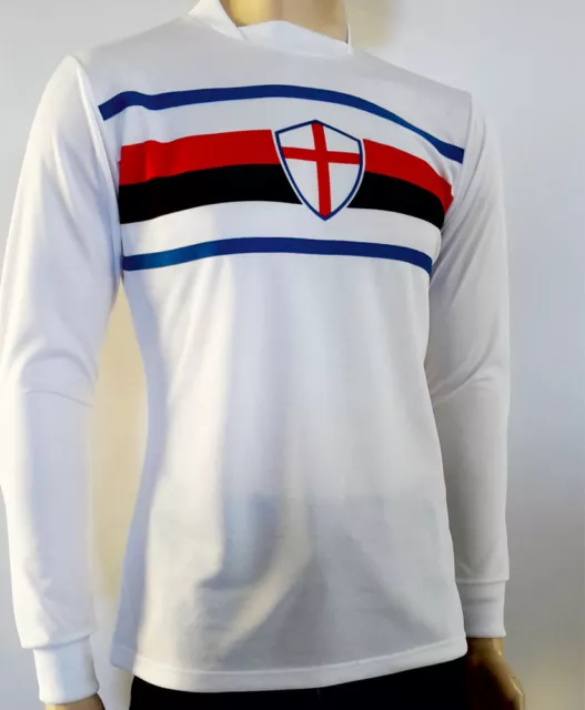 FOOTEX Maglia Portiere Sampdoria Colore Bianco Personalizzabile Con Nome Numero