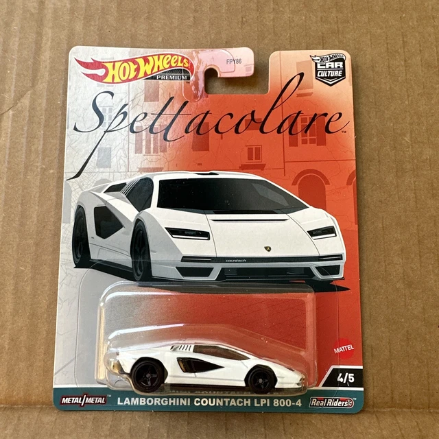 2023 HOT WHEELS Car Culture Premium Spettacolare Countach LP1 8004 £1.77 PicClick UK 2023 HOT WHEELS Car Culture Premium Spettacolare Countach LP1 8004 £1.77 PicClick UK