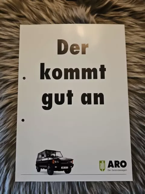 ARO 10.1 10 10.4 Renault - Prospekt Broschüre