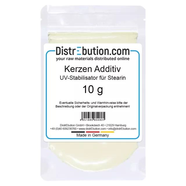Candles Additive 10g Color Stabilizer UV Stabilizer for Stearin Candles