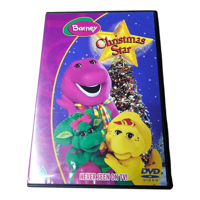 BARNEY CHRISTMAS STAR Night Before Christmas Dvd Kids 12 99 BARNEY CHRISTMAS STAR Night Before Christmas Dvd Kids 12 99