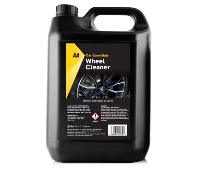 Alloy Wheel Cleaner AA Car Essentials 5L Non-acidic Formula