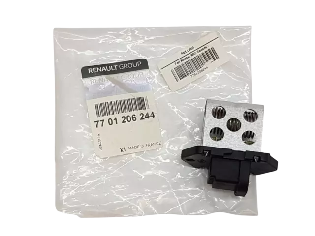 Rhéostat Ventillateur Original Renault Dacia 7701206244