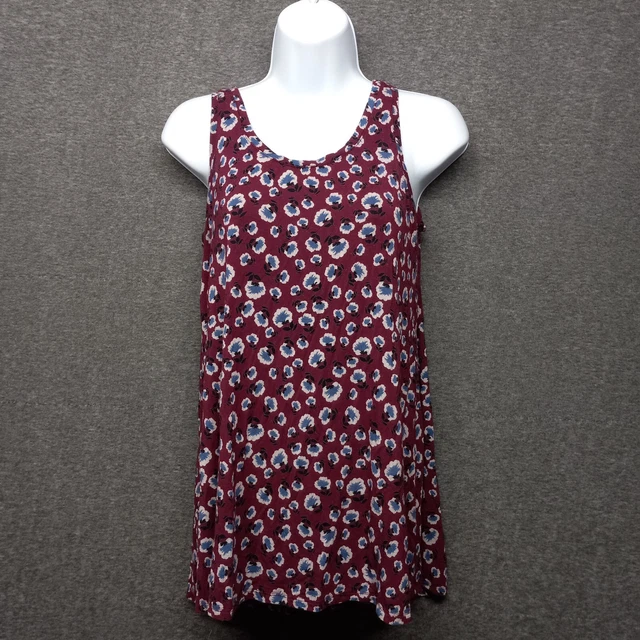 DIP - Tank Top - Women's SIZE XS - Purple, floral, lightweight.