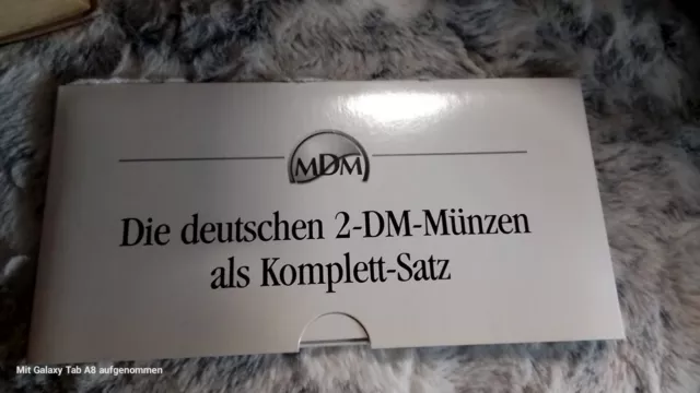 ~~~2 DM Mark Münzen KOMPLETT SATZ **MDM 6 x 2 DM  TOP ~~~ 2