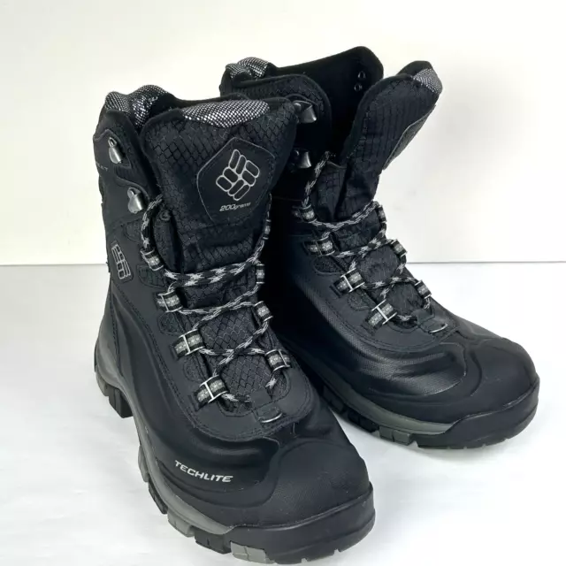 Columbia Size 8 Men's Bugaboot Plus IV Omni-Heat Waterproof Boots 1791201-010