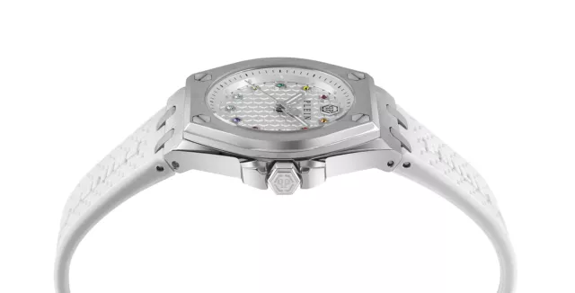 Philipp Plein White Womens Analogue Watch Plein Extreme Lady PWJAA0122 3