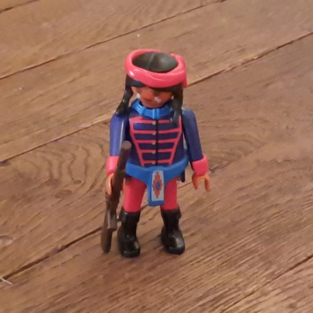 Set Playmobil Vintage Western Trappeur éclaireur Nordiste 3394/3485 - 1988, Occasion Bon état