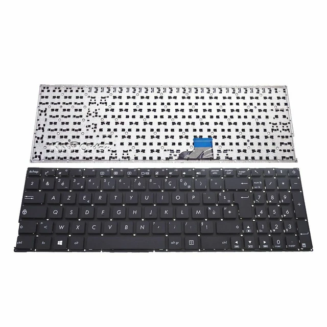 Clavier AZERTY Français De Remplacement Pour ASUS UX510U, UX510UA, UX510UR, UX510UW, UX510UWK - Neuf KINPOWER
