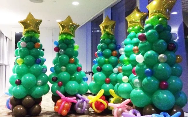 Christmas tree Santa Claus Snowman Xmas Foil Balloon Merry Christmas Decor baloo