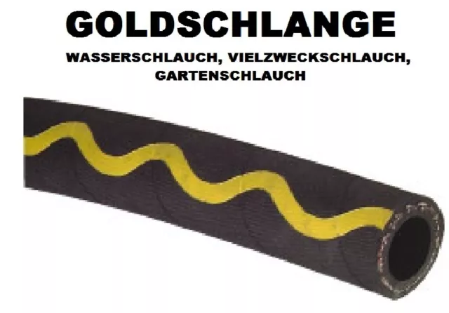 Goldschlange Wasserschlauch Gartenschlauch Bewässerung Vielzweckschlauch Conti