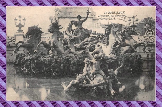 CPA 33 - BORDEAUX - monument of the Girondins