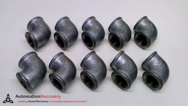 Georg Fischer 770090204  Galvanized Elbow Fitting, 1/2", See Desc #219601