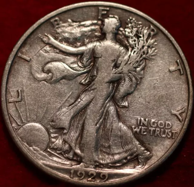 1929-D Denver Mint Silver Walking Liberty Half