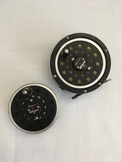 VINTAGE SHAKESPEARE SIGMA 95 Single Action Fly Reel + Extra Spool $84.95 -  PicClick
