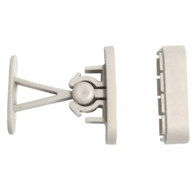 White Door Retainer Catch Locker Door Stop Static Caravan Camper Van Motorhome