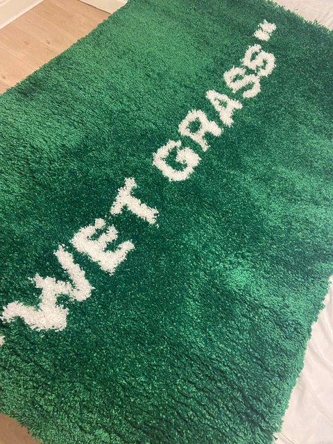 Virgil Abloh x IKEA MARKERAD WET GRASS Rug | 3D model