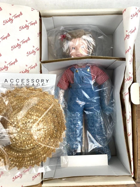 Shirley Temple Rebecca of Sunnybrook Farm Danbury Mint 14" Doll NRFB COA #C8532