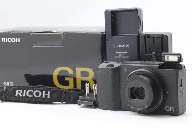 CLA'd [Near MINT in Box ] Ricoh GR II 16.2 MP Digital Compact Camera from JAPAN