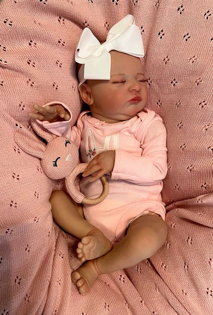 Reborn Baby Doll Laura  Sculpt By “Bonnie Brown”. Weighted.