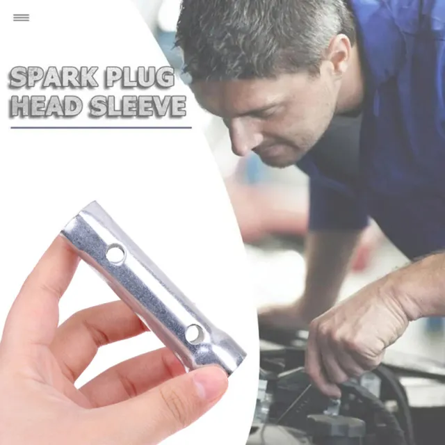80mm Spark Plug Wrench Spanner Socket Handle Tubular Plumber Motorcycle Tool