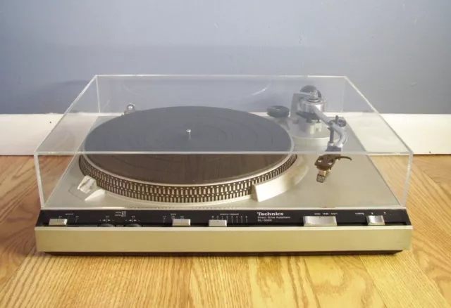 Technics Sl 3300 "New" Acrylic Dust Cover For Sl 3200, D1, D2, D3 Turntable