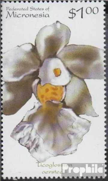 Mikronesien 917 (kompl.Ausg.) postfrisch 2000 Orchideen