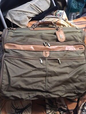 HARTMANN Vintage Intensity Ballistic Nylon Garment Bag Luggage 22" Multi-Pockets