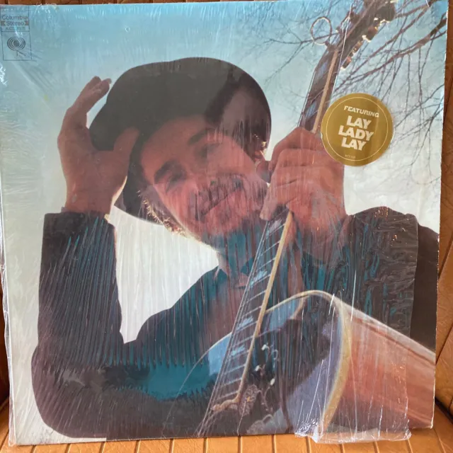 Bob Dylan In Shrink Nashville Skyline First Press Hype Vinyl Lp Record Album