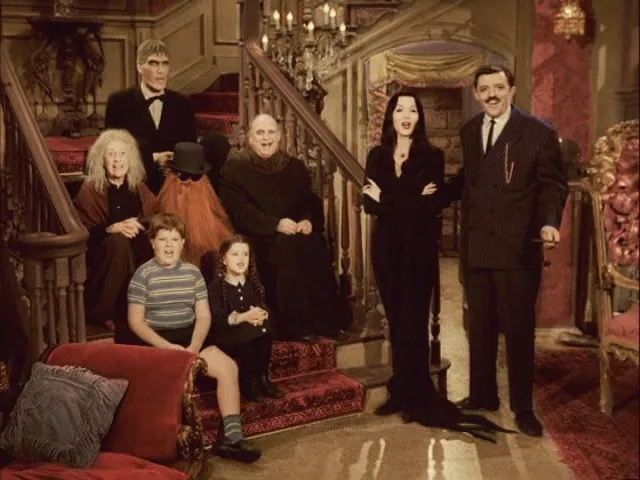 The Addams Family Cast Color 8x10 Picture Celebrity Print