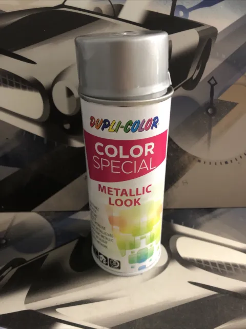 400ml Dupli-Color Color Spray Metallic Look Silber Enamel Paint Lackspray 651540