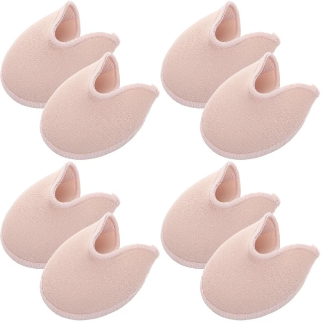 4 paires de pochettes à orteils relief de soulage