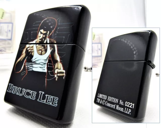 Bruce Lee Limited Edition ZIPPO 2002 MIB Rare