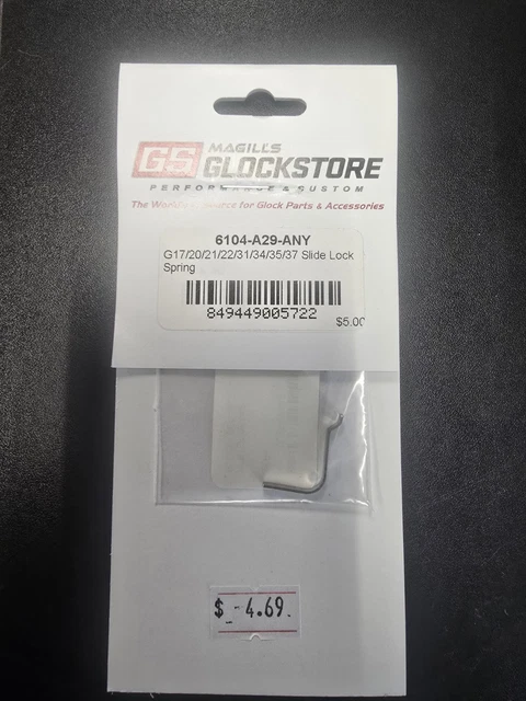 Magazine Catch Spring & Slide Lock Spring Kit For Glock 17 20 980689