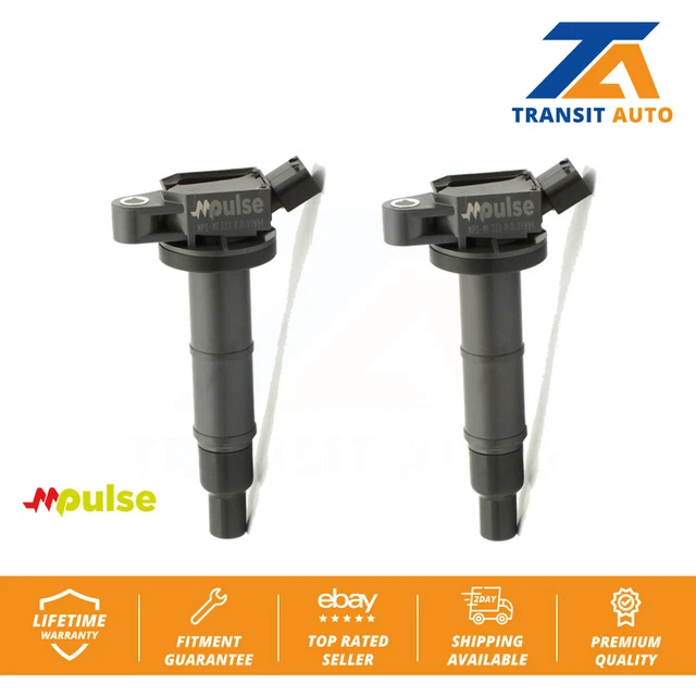 Mpulse Ignition Coil Pair For Toyota Camry Corolla RAV4 Highlander Scion tC xB