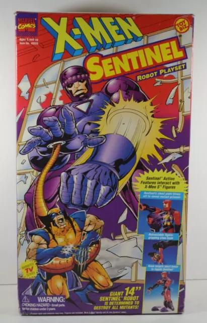 Marvel Comics X-Men Sentinel Robot Playset 14" Figure 1994 Toy Biz 091523MGL