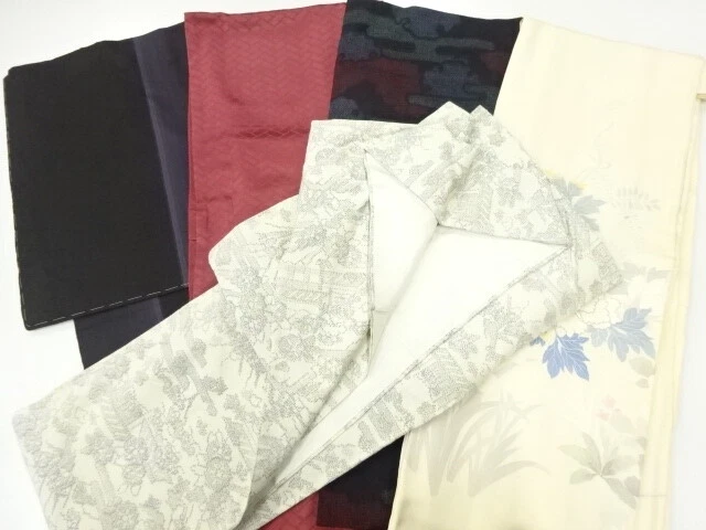 44376# Japanese Kimono / Antique Kimono / Set Of 5