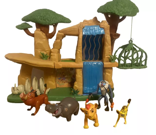 Disney Lion Guard King Defend The Pride Lands PlaySet With 5 Figures