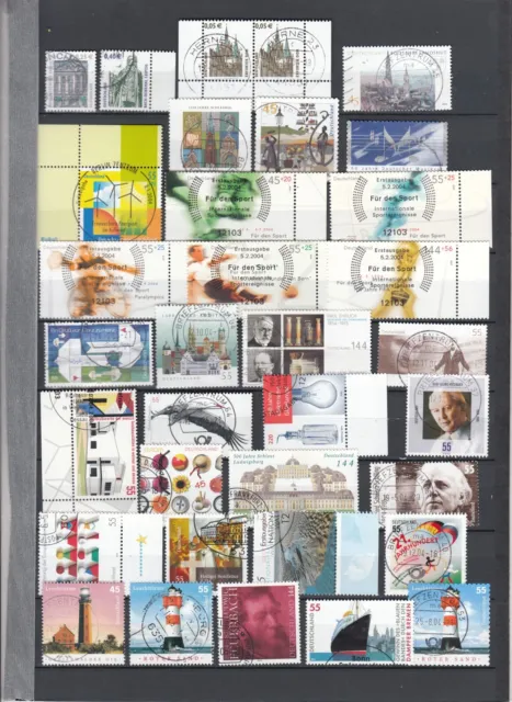 Briefmarken Sammlung  Bund BRD 2004 gestempelt  (V8)